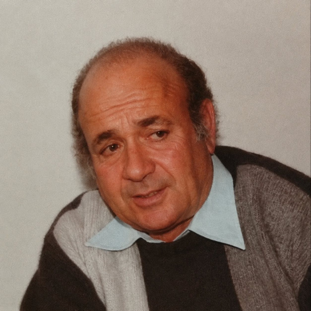 António Pinho Nogueira da Silva: Retrato de António Pinho recortado de fotografia familiar